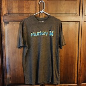 Hurley Large Brown Tee Shirt- very comfortable!